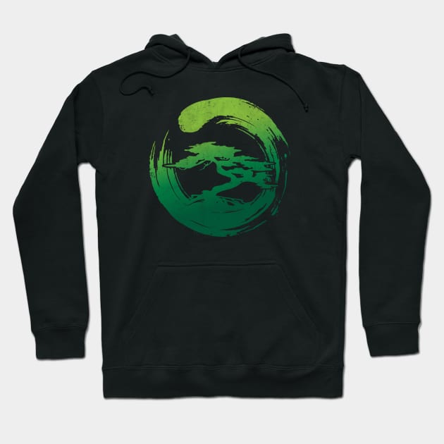 Bonsai in enso Hoodie by diardo